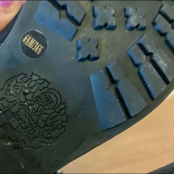 VINCE CAMUTO•Chunky”Moto boots" - Picture 4 of 6